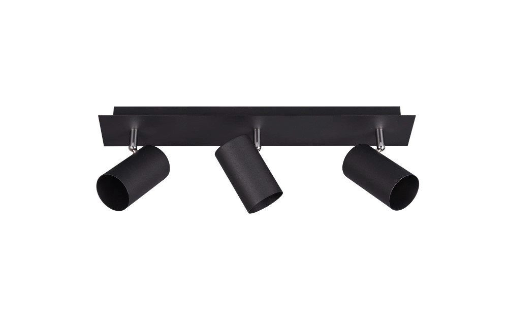 Spot Marley 3-lichts mat zwart Trio 4017807408652