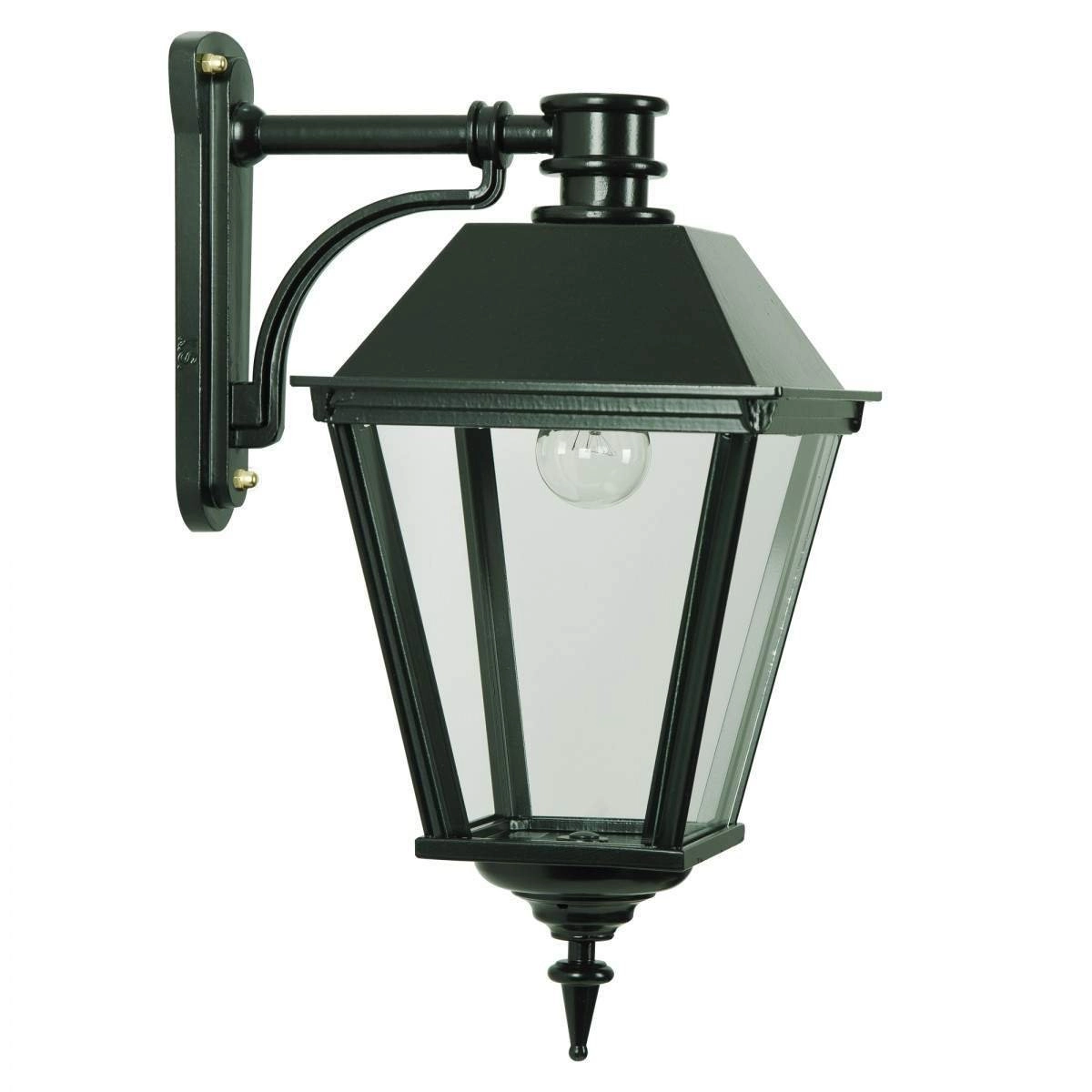 Oudhollandse wandlamp Halle zwart