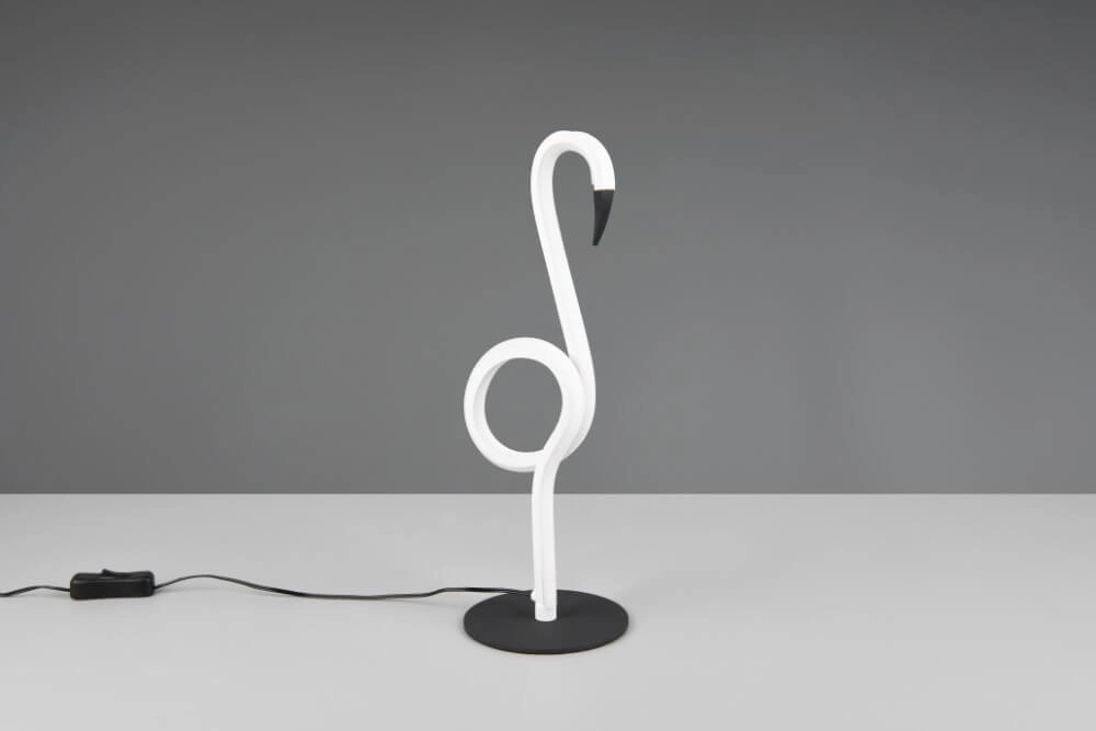 Witte flamingo led tafellamp Ingo Trio 4017807613681