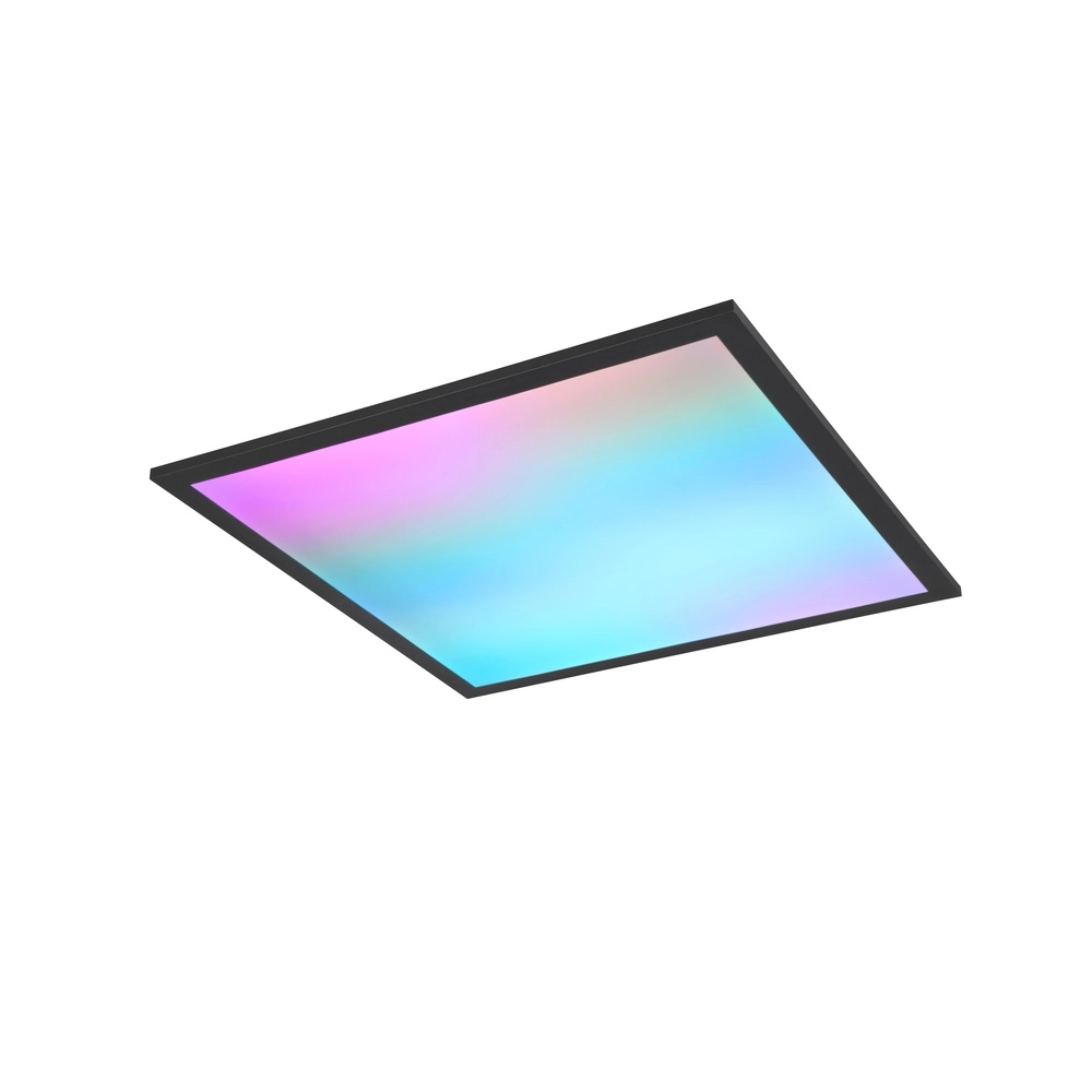 Plafonniere Beta vierkant 44,5cm zwart Plafonniere Beta vierkant 44,5cm zwart