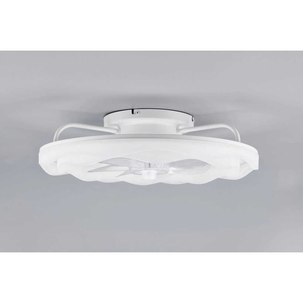 Witte ventilator Skaulo design Ø 50cm Trio 4017807698831