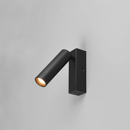 Slanke led wandspot Ambala zwart Slanke led wandspot Ambala zwart