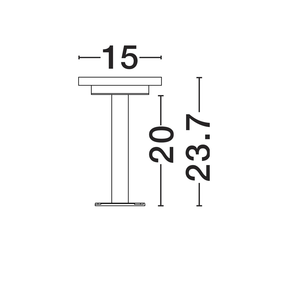 Garden lamp Nitro Design black 23.7cm Lyora 5212017453112