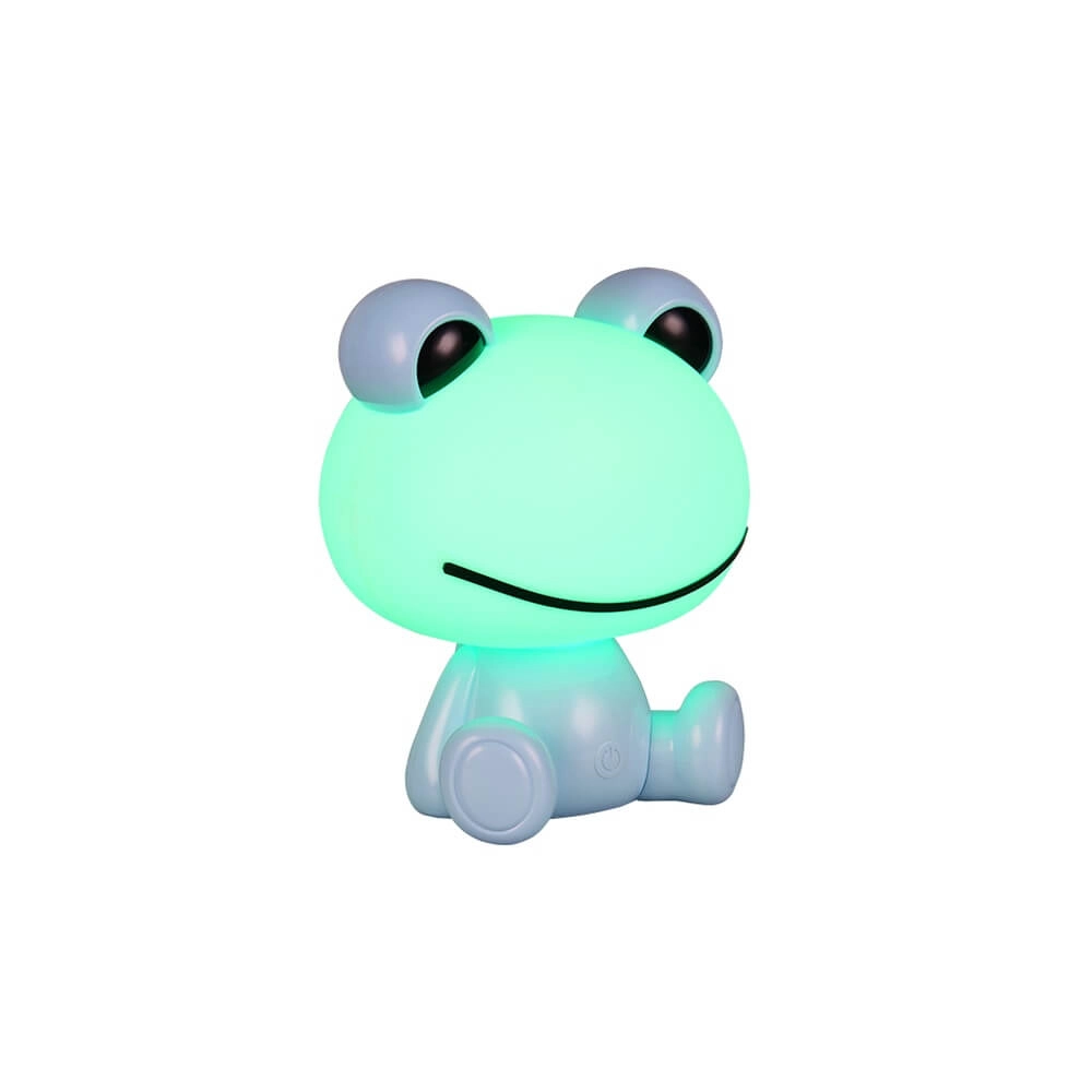 Schattig taffellampje Hopper blauw Trio 4017807643268