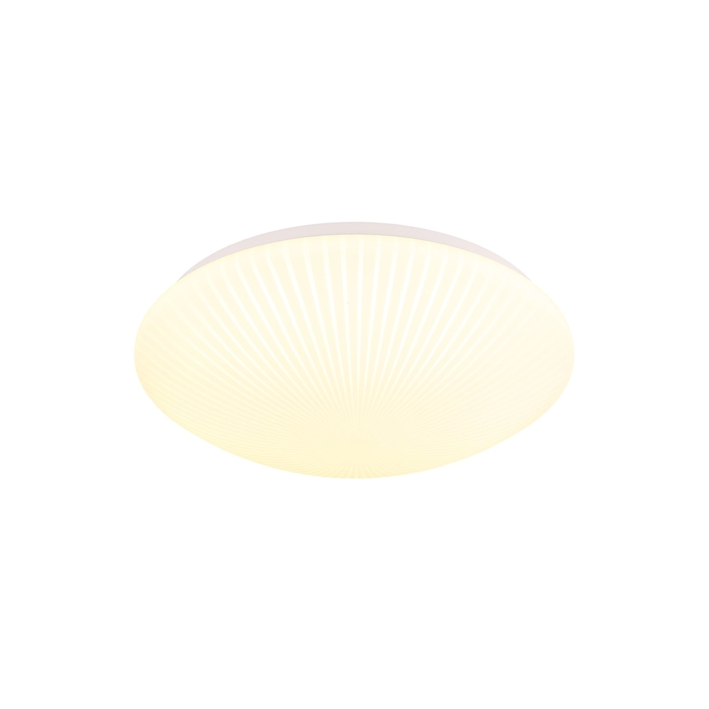 Plafonniere Malta Ø 40cm streep - 3-staps CCT