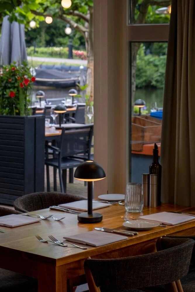 Oplaadbare tafellamp Bug Black Humble 7446023313315