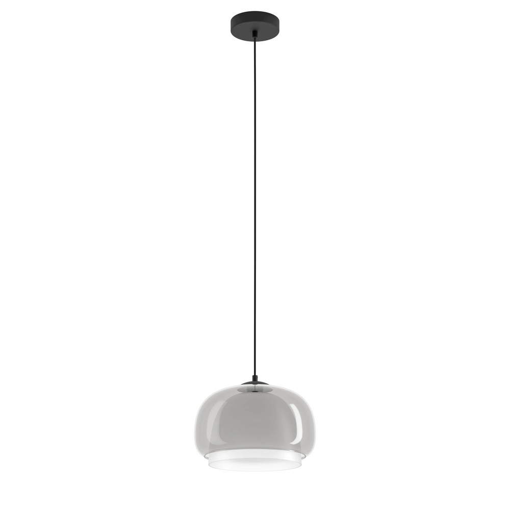 Design hanglamp Belomontejo zwart Ø 30cm Eglo 9008606406739