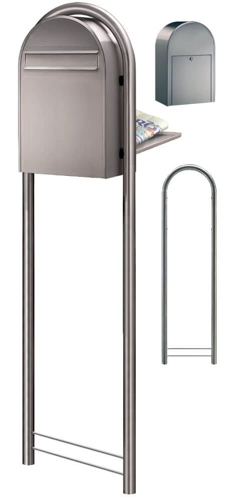 Brievenbus Classic B i RVS Bobi 6417237006110