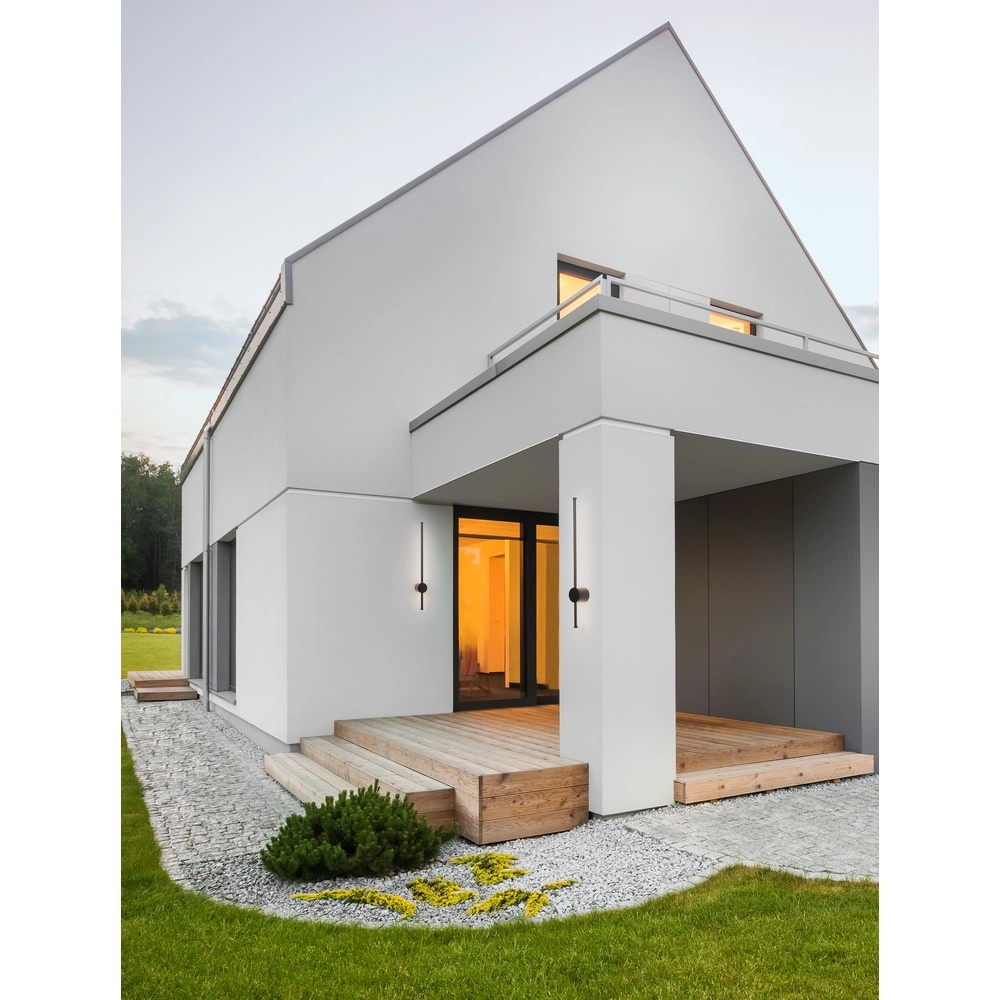 Design wandlamp Ridge zwart 65cm Lyora 5212017447265