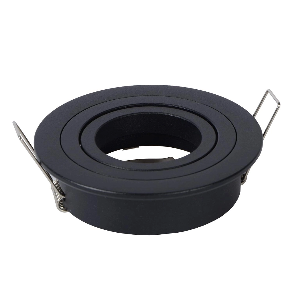 Inbouwspot Tube zwart Ø 9,2cm Lucide 5411212221308