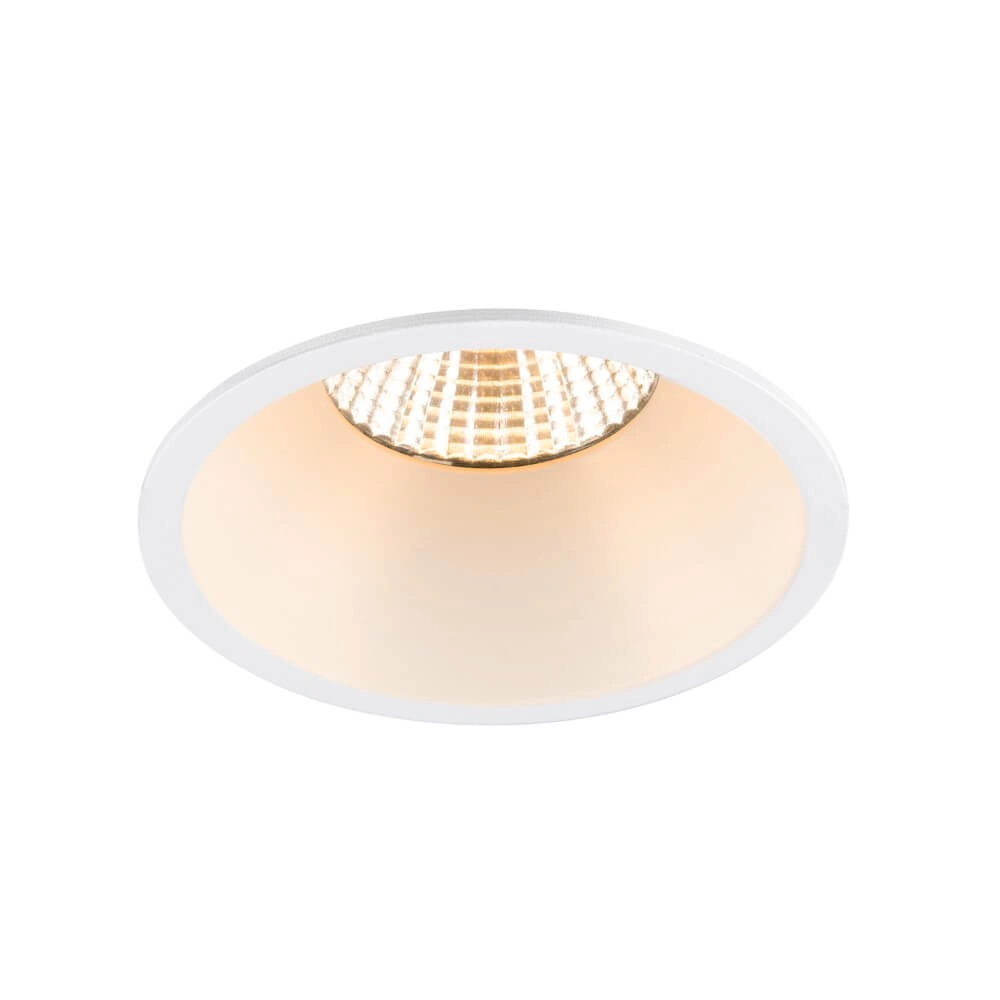 Inbouwring New Tria 75 rond wit - verdiept - zonder fitting SLV 4024163278324