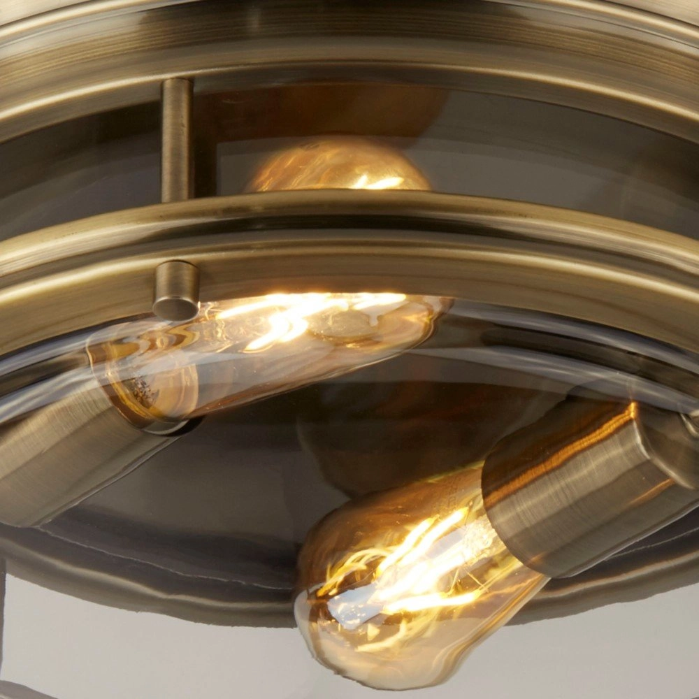 Antieke badkamerlamp Edinburgh Ø 35cm Searchlight 5053423136073