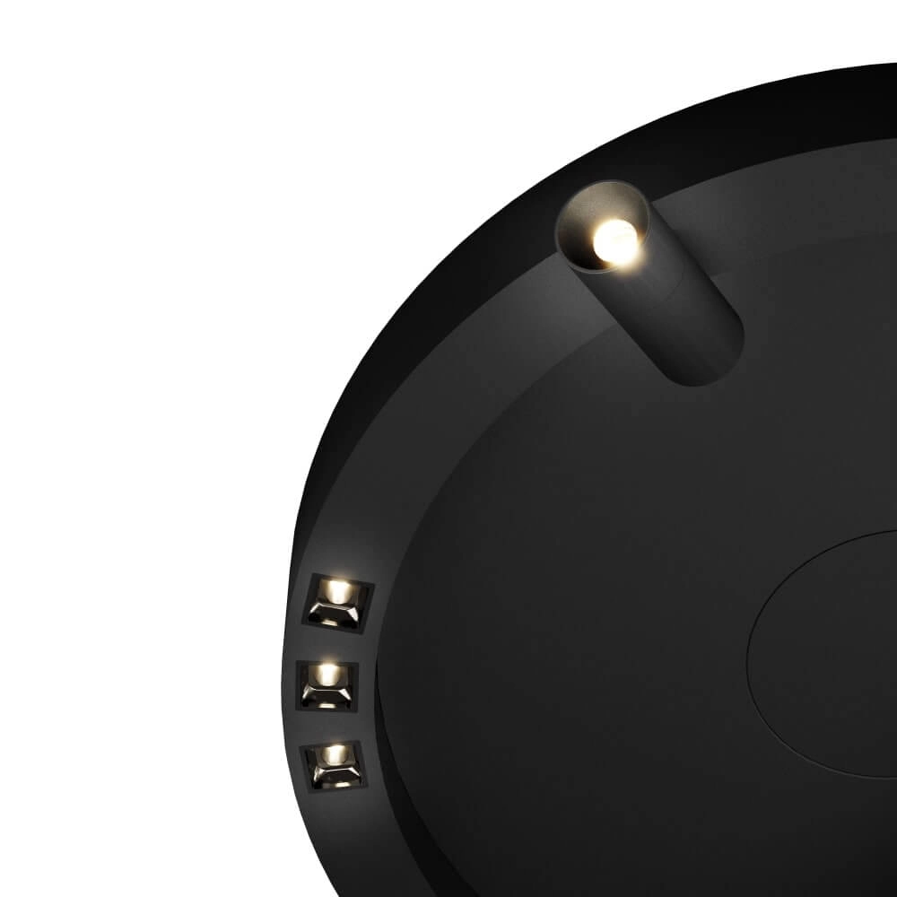 Zwarte led hanglamp Bruscoli Ø 60cm Stars of Light 9008606221172