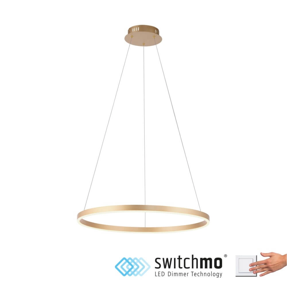 Hanglamp Ritus messing Just Light 4043689985653