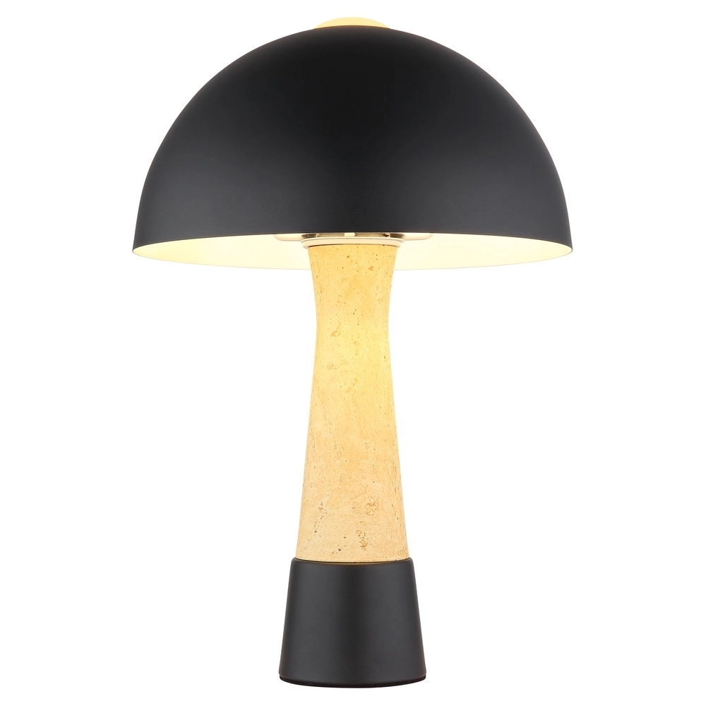 Unieke tafellamp Paulin Ø 25cm zwart Globo 9007371573059