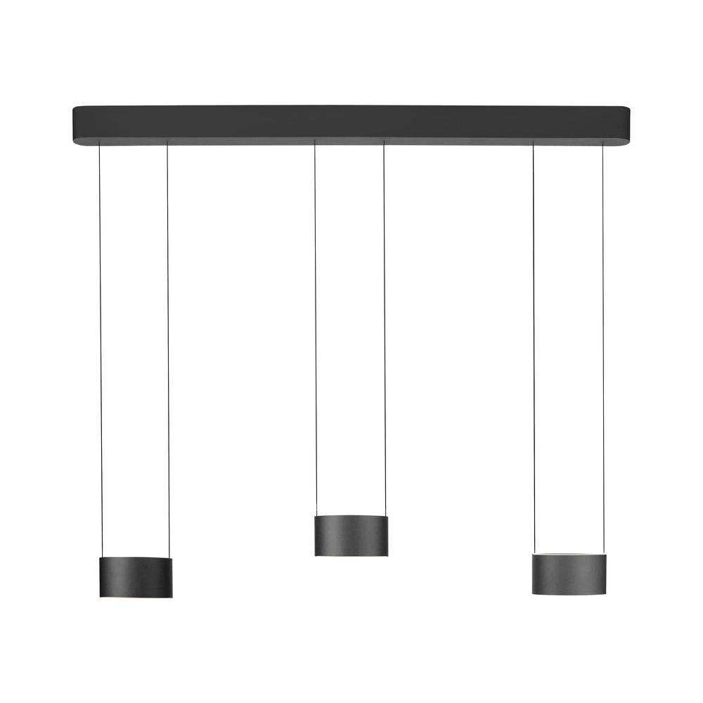 Design led hanglamp Pure Clipse Mystic grey Paul Neuhaus 4012248396315