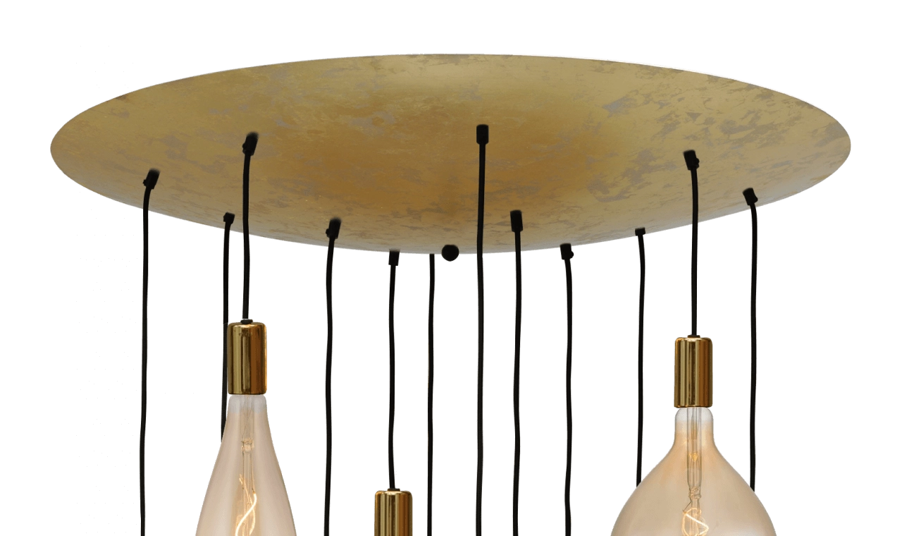 Gouden hanglamp Aton Masterlight 8718121188386