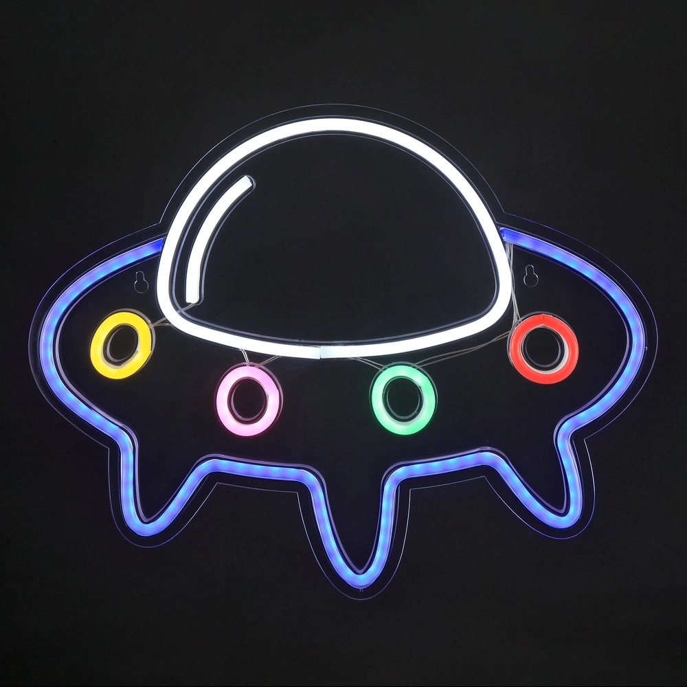 Neon wandlamp Neon-Tales ufo Brilliant 4004353477829