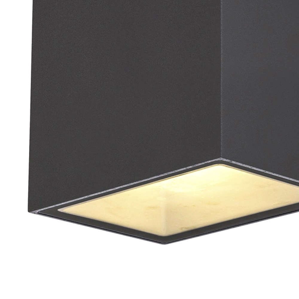 Wandlamp Sitra Up - Down 11cm antraciet SLV 4024163222501