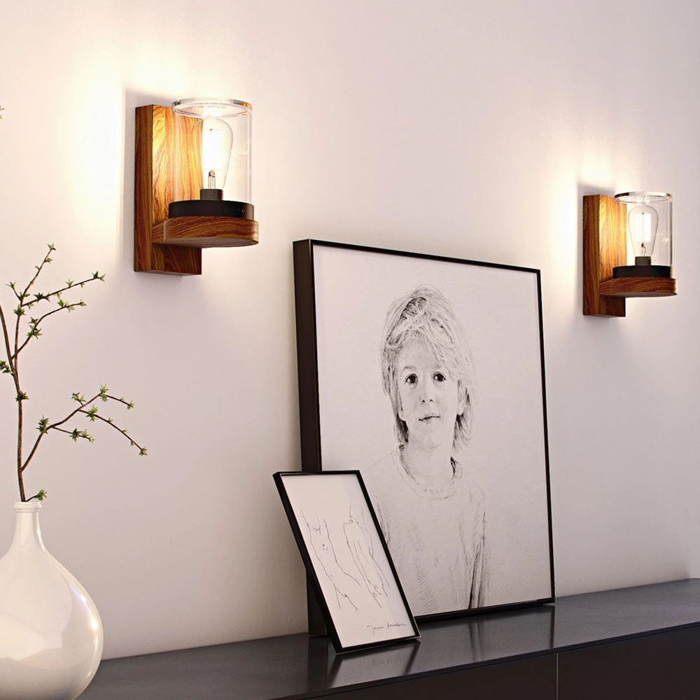 Houten buitenlamp Cloche Led - 25cm Royal Botania