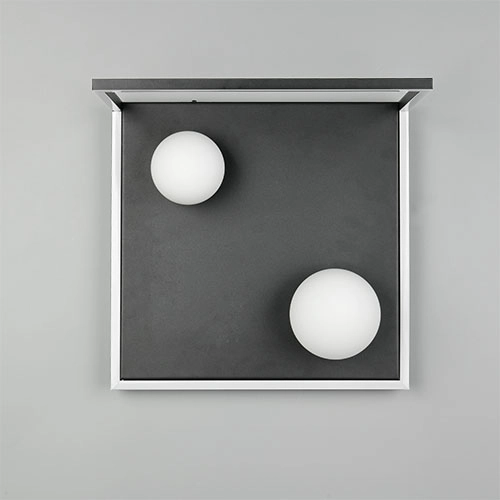 Design plafondlamp Arola zwart Trio 4017807683578