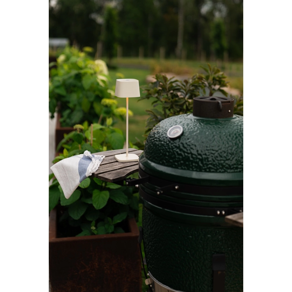 Tafellamp Capri zand bruin glans oplaadbaar KonstSmide 7318300030379