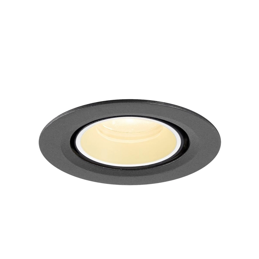 Inbouwspot Numinos Gimble XS zwart/wit 3000K - 20gr SLV 4024163307093