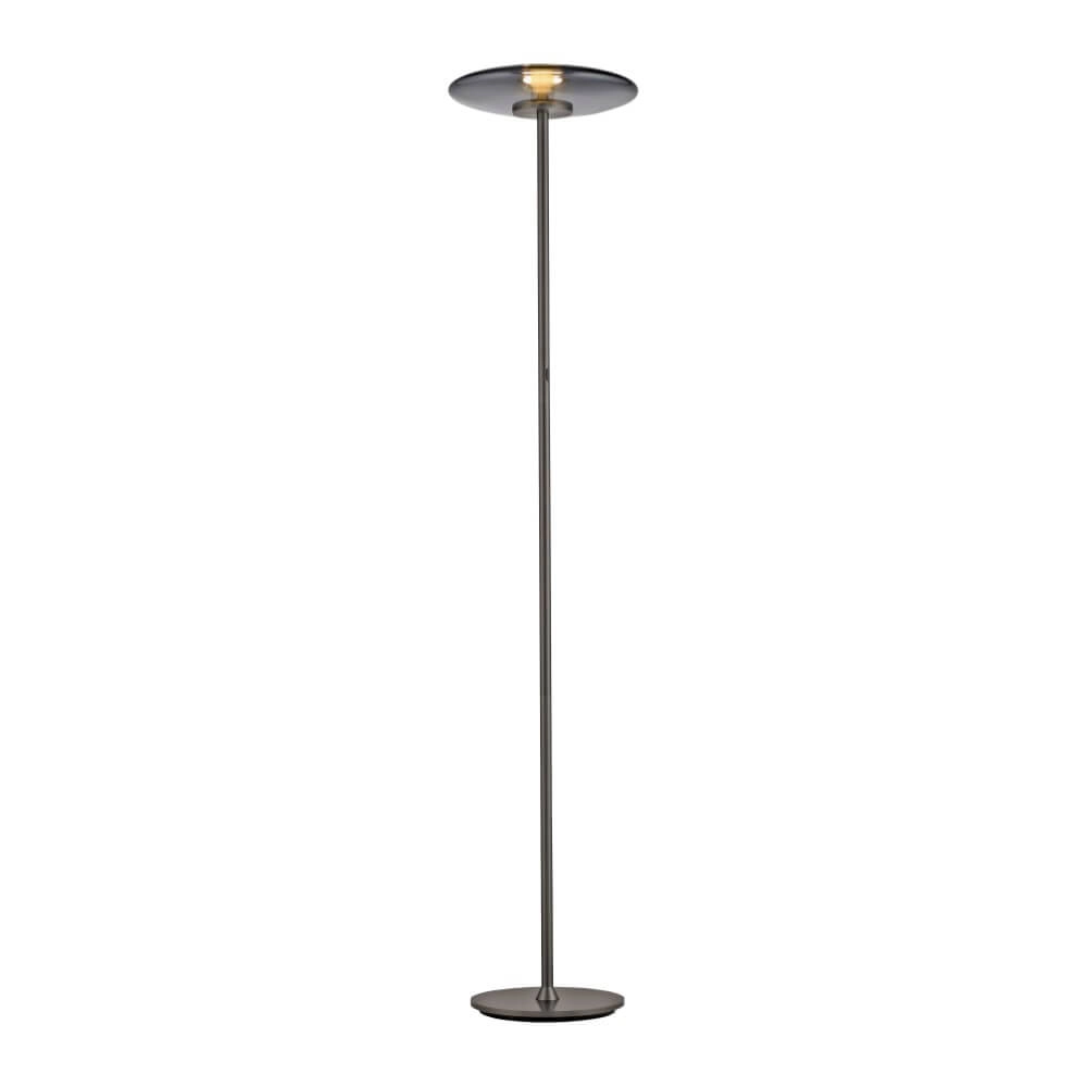 Design vloerlamp Pure Vitrum grijs Paul Neuhaus 4012248382721