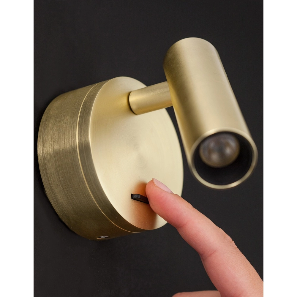 Wandspot Clip goud Lyora 5212017417961