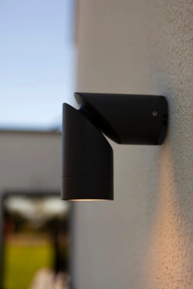 Richtbare wandlamp Tubon antraciet Lutec 6939412015538