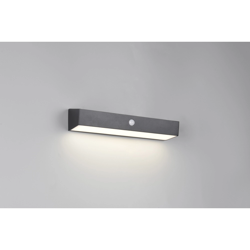 Design wandlamp Silves zwart solar Trio 4017807648010