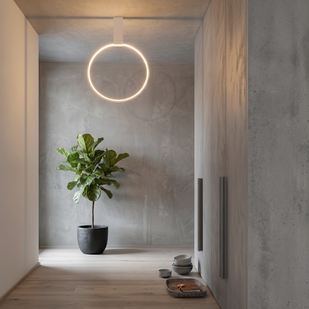 Design plafondlamp Garve wit Ø 40cm