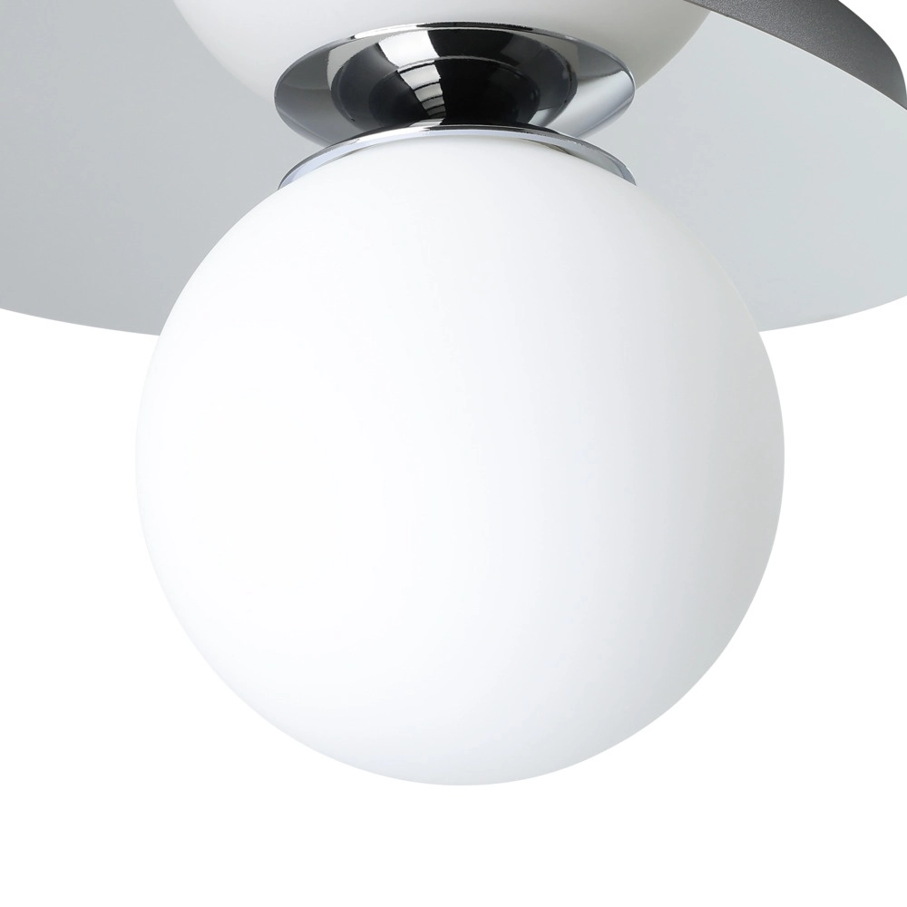 Plafondlamp Castrovido enkel chroom Eglo 9008606360727