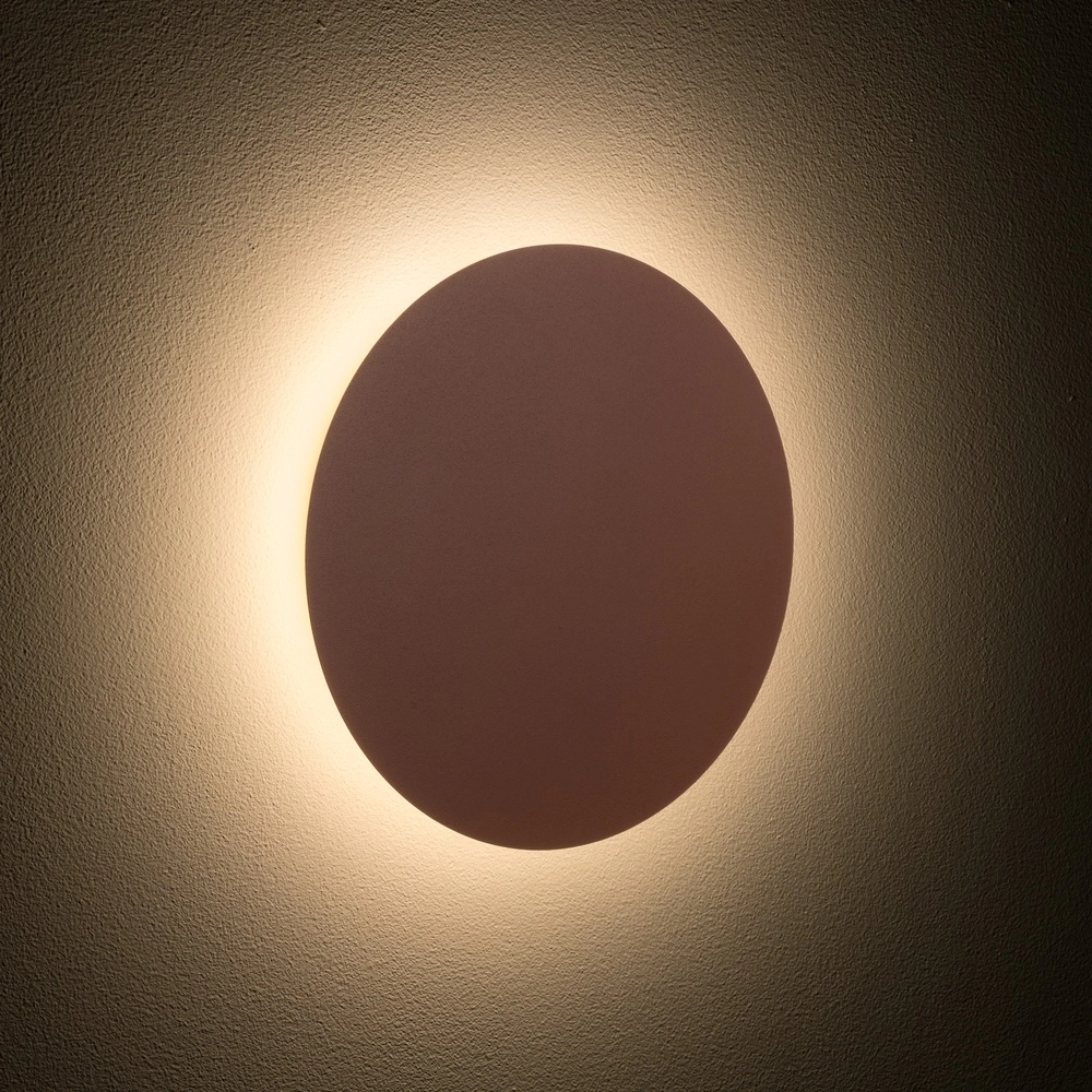 Design wandlamp Ring terracotta Ø 25cm Lyora 5903139126588