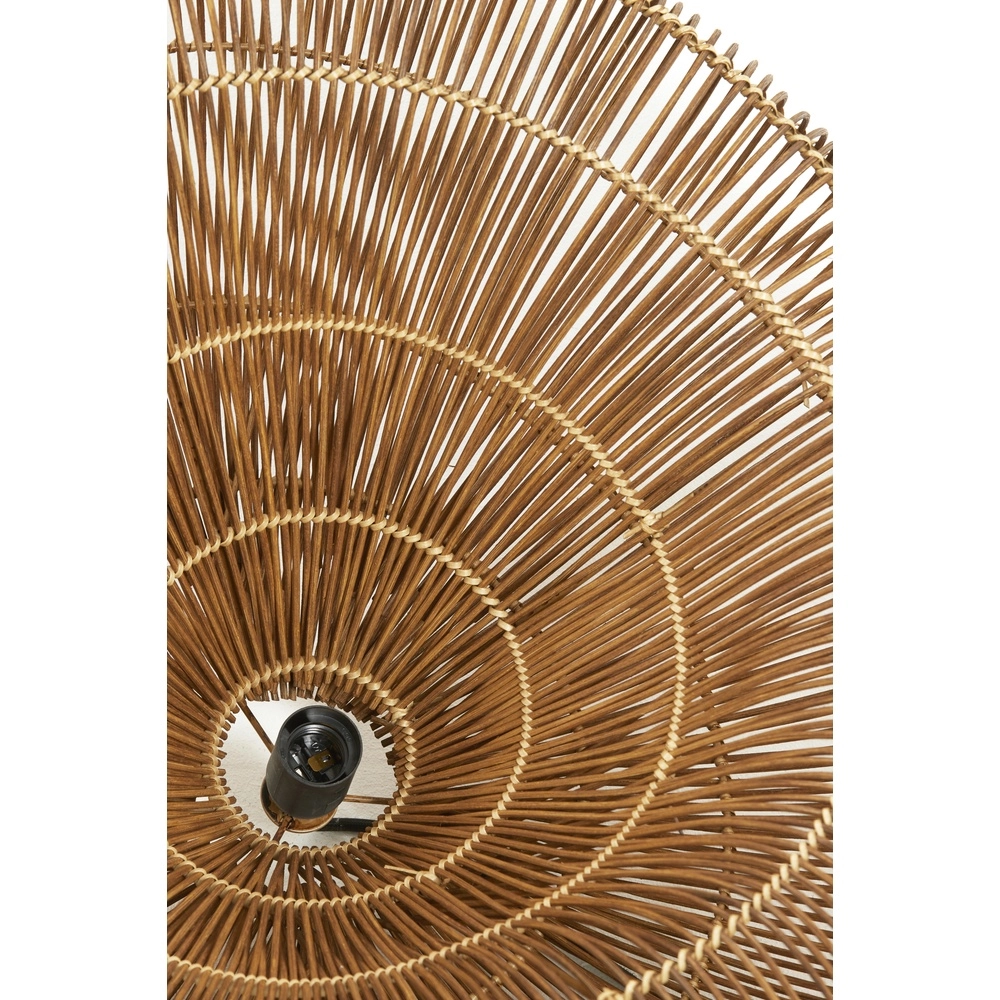 Rotan hanglamp Janzur Ø 54cm - donkerbruin Light & Living 8717807820558
