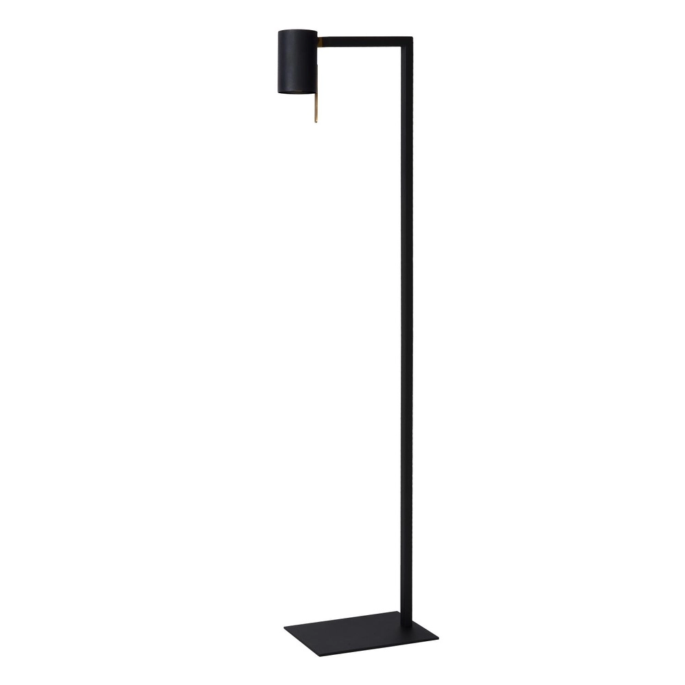 Moderne leeslamp Lesley zwart Lucide 5411212031136