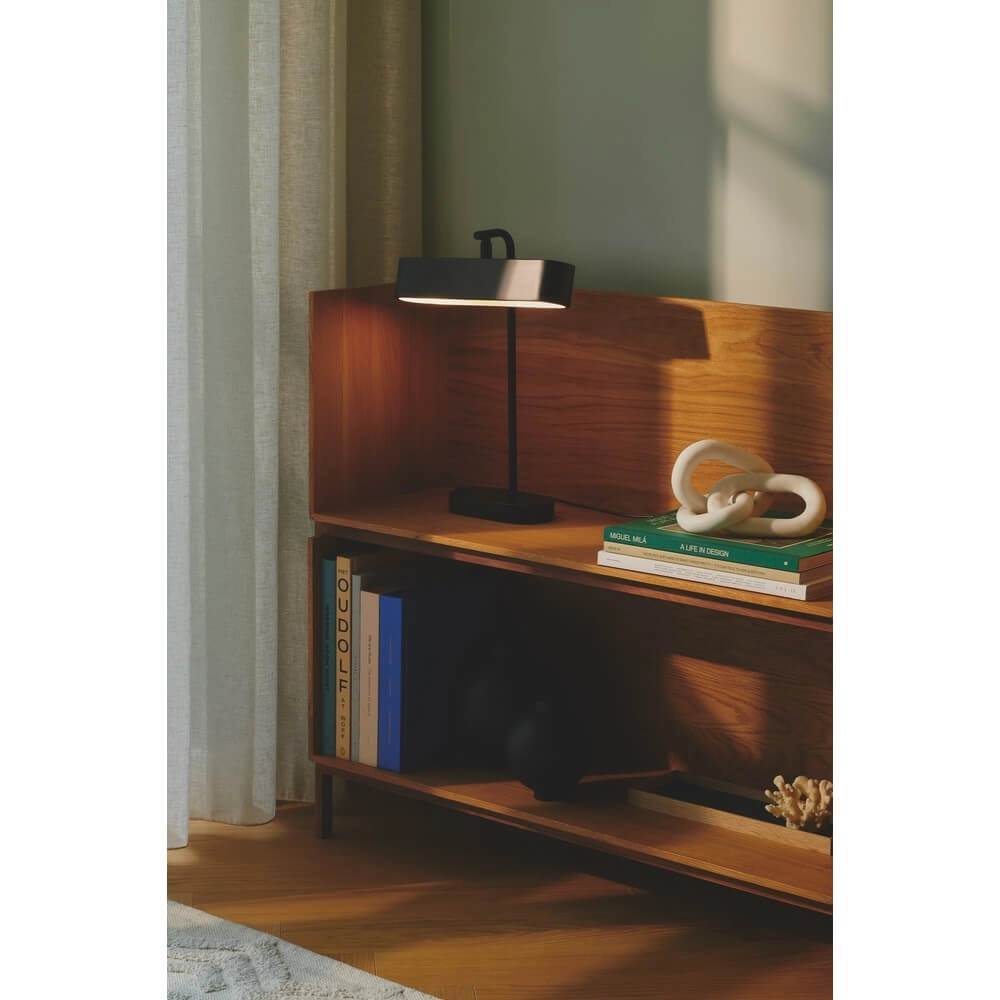 Moderne tafellamp Merlin zwart Nordlux 5704924018459