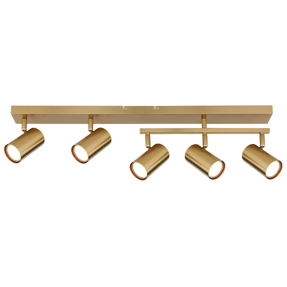 Plafondlamp 5-lichts Robby goud Globo 9007371449088