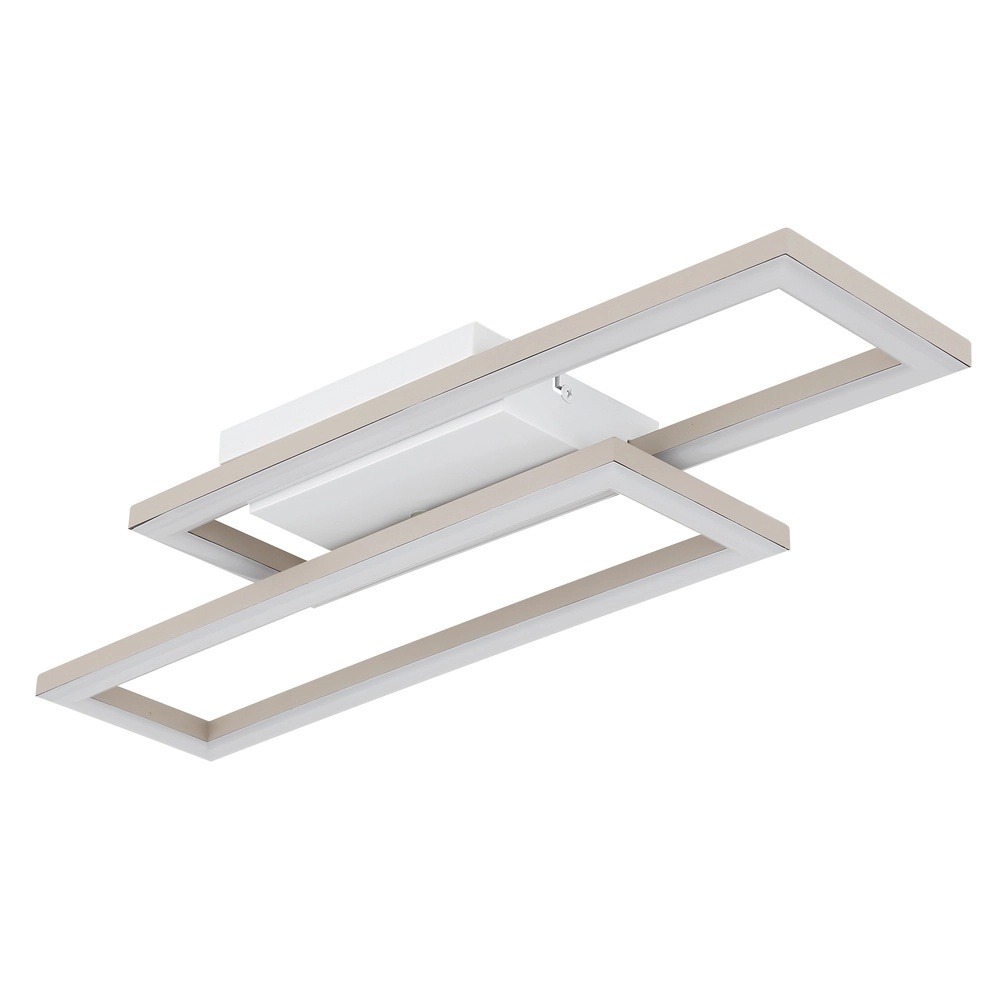 Moderne plafondlamp Wilton zand bruin 15,5cm Globo 9007371578801