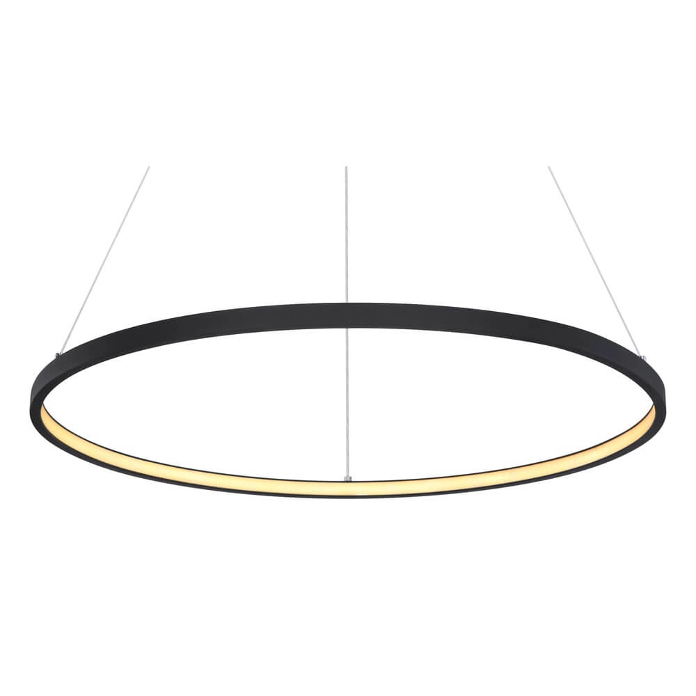 Strakke hanglamp Ralph rond Ø 60,5cm Globo 9007371410972