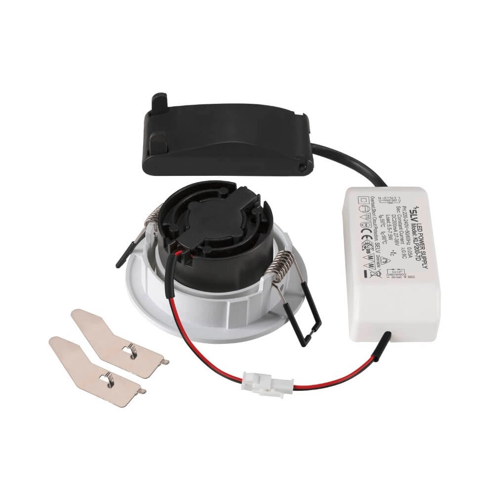 Ronde led spot New Tria 68 wit - 3000K - 750lm - 60g SLV 4024163277761