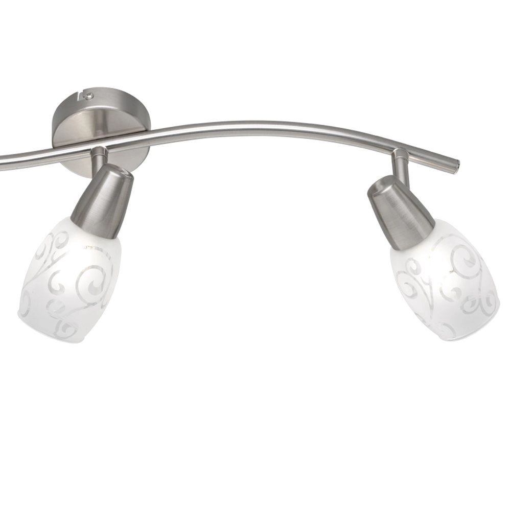 Plafondlamp Colmar 3-lichts nikkel mat Trio 4017807305173