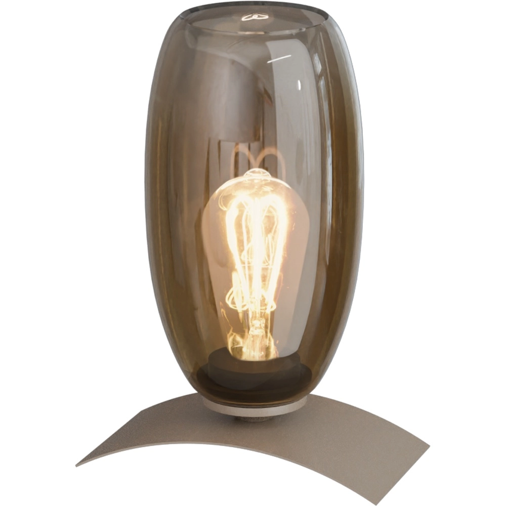 Tafellamp Olive Ø12,5cm glas - zand