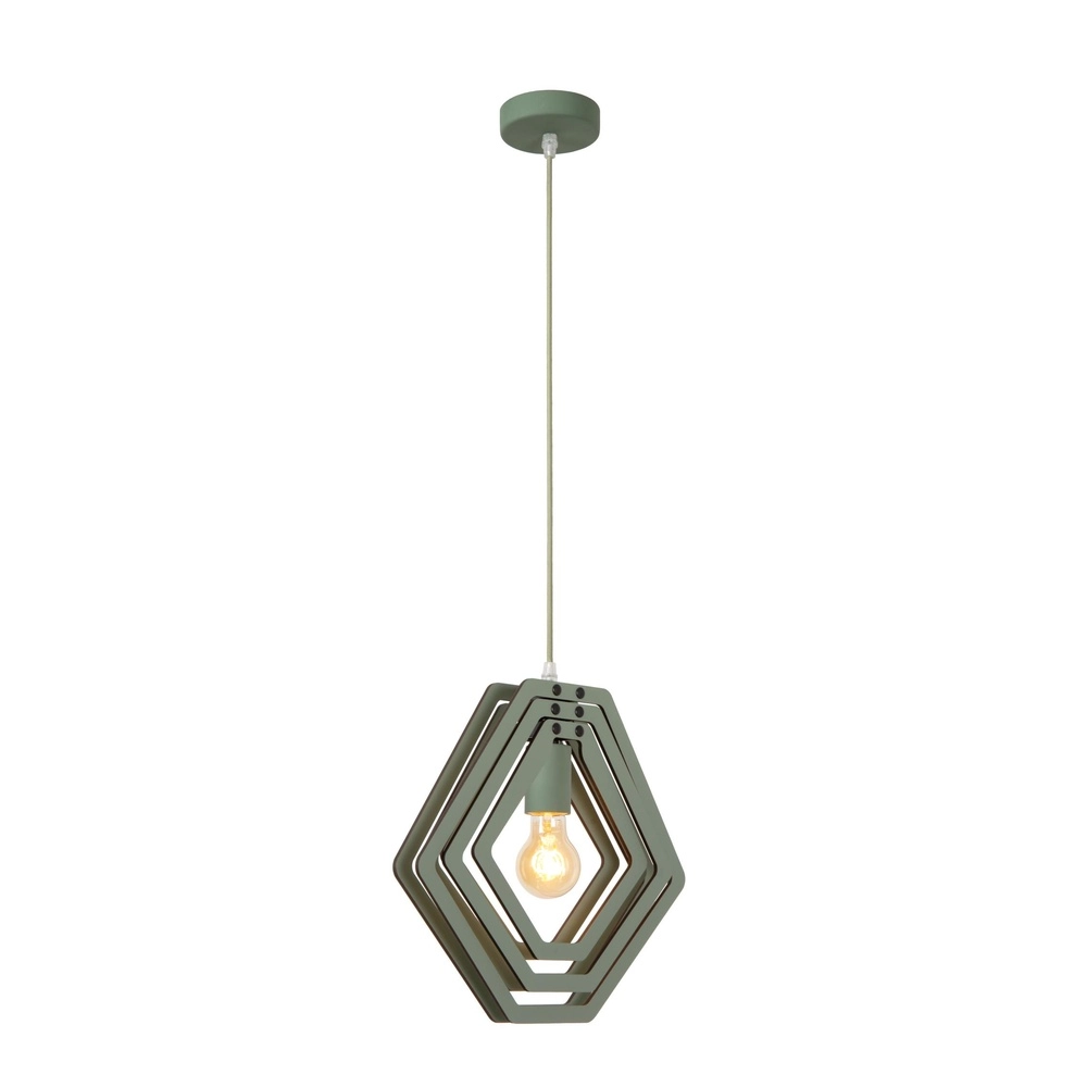 Hanglamp voor kinderkamer Mauro groen Lucide 5411212771490