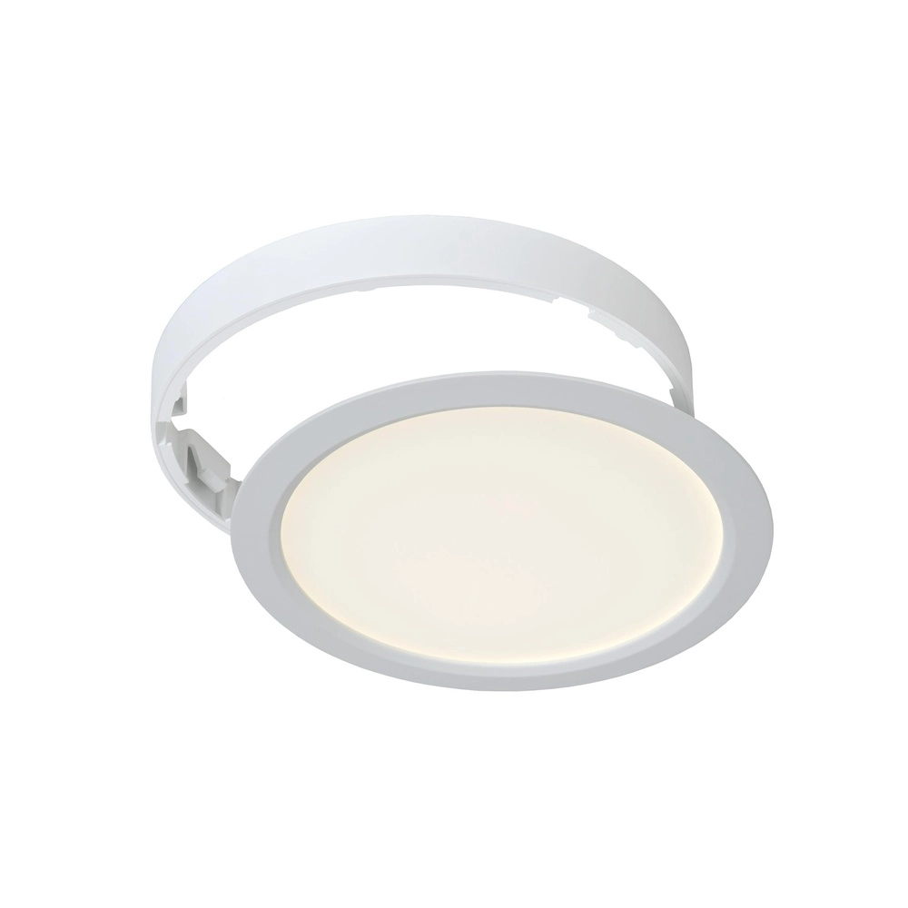 Witte plafonniere Tendo-Led Ø 22cm Lucide 5411212071767