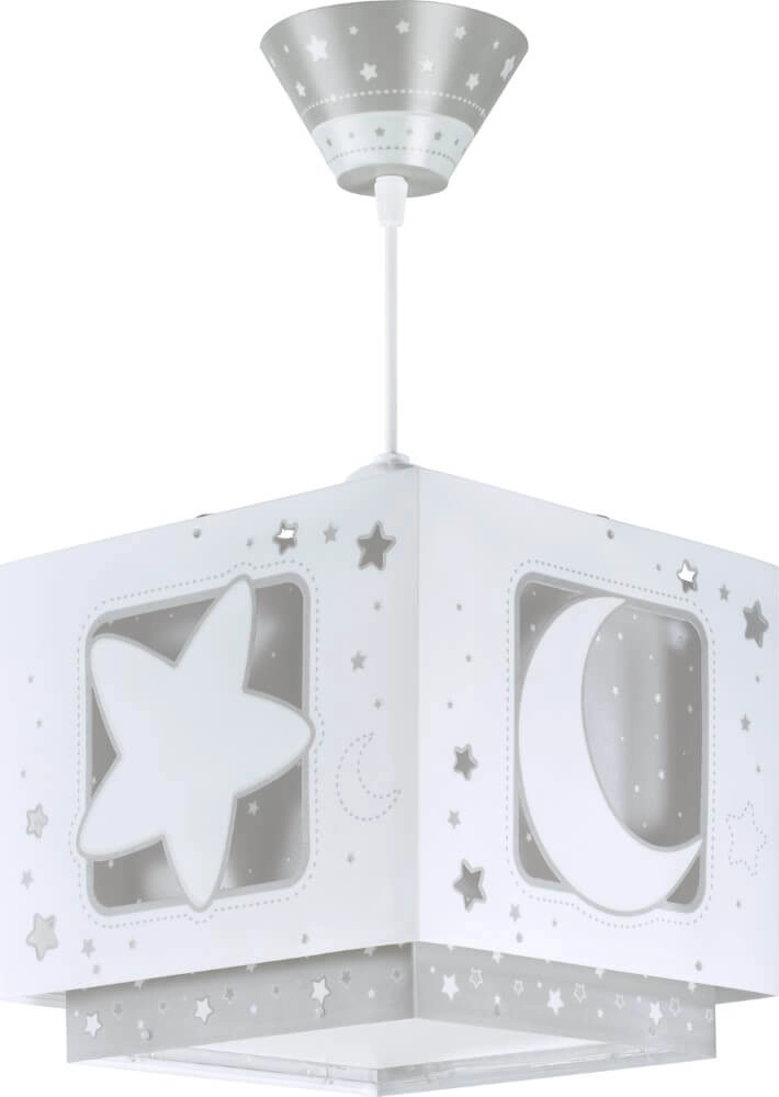 Kinderkamer hanglamp Moonlight grijs Dalber 8420406801476