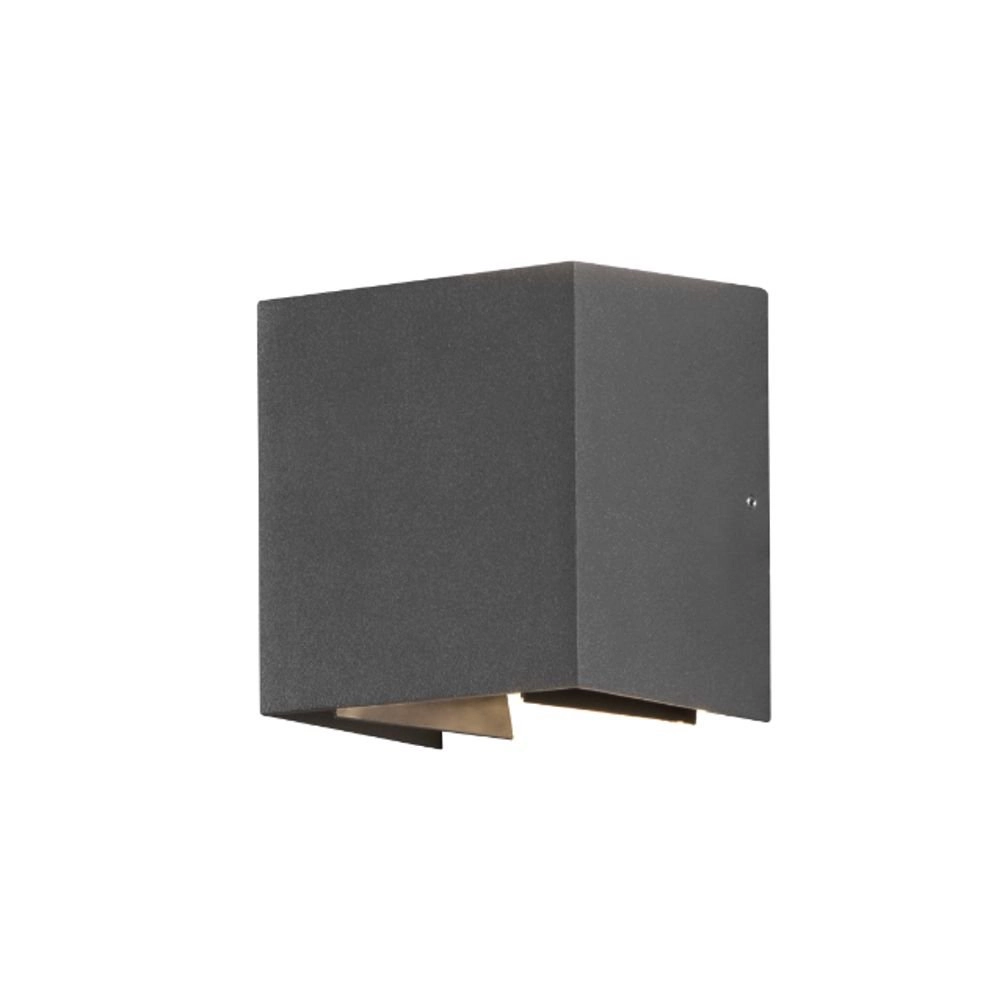 Ledspot Cremona Up - Down 2x3w - 3000K 13,5cm antraciet Ledspot Cremona Up - Down 2x3w - 3000K 13,5cm antraciet