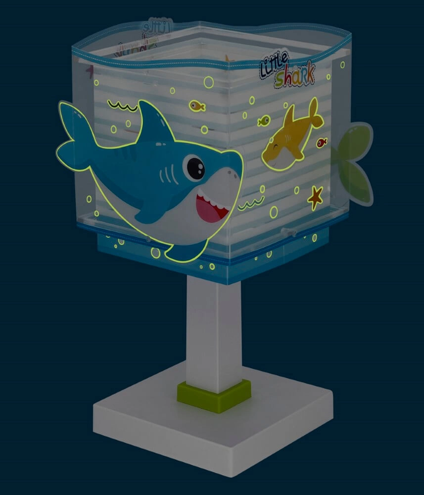 Tafellampje Little Shark voor kinderen Dalber 8420406634715