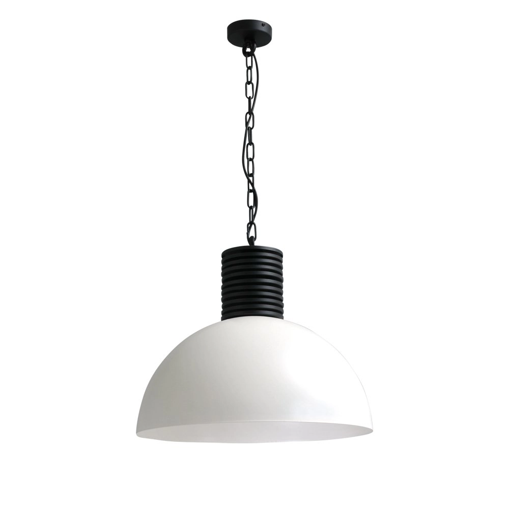 Witte industrielamp Industria 50 Bud 50cm wit met zwart Masterlight 8718121151861