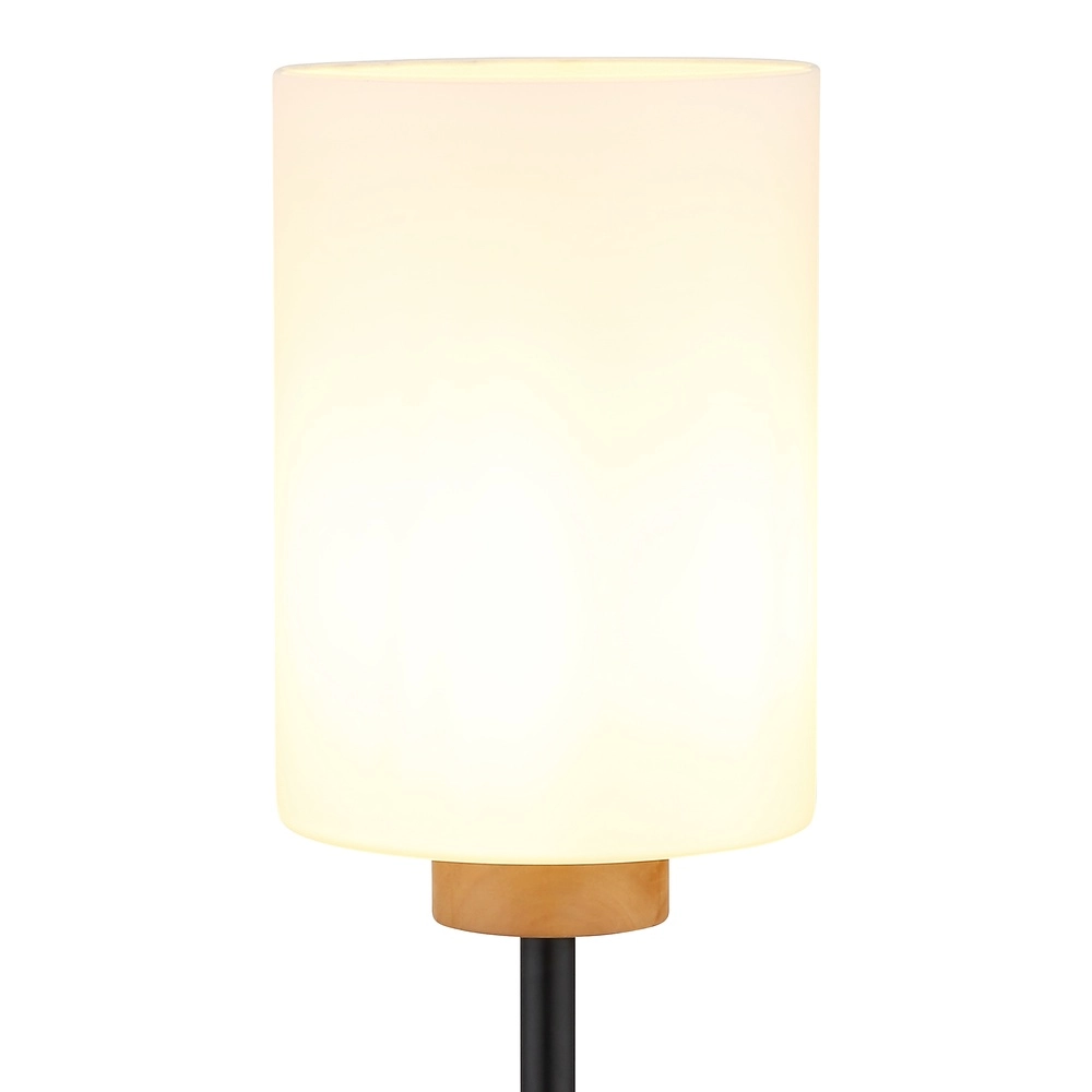 Vloerlamp Rowena zwart Globo 9007371580996